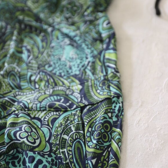 Lilly Pulitzer Blayney Dress "Master of the House" Print Size 10 3/4 Sleeve - Picture 7 of 16